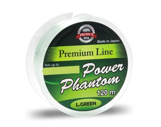 Леска Power Phantom Premium Line Green 120m Леска Power Phantom Premium Line Green 120m