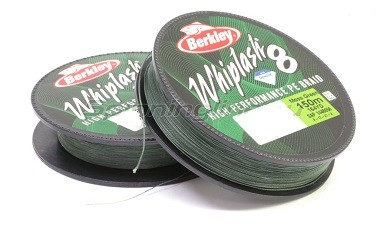 Шнур плетеный Berkley Whiplash 8  150м (moss green)