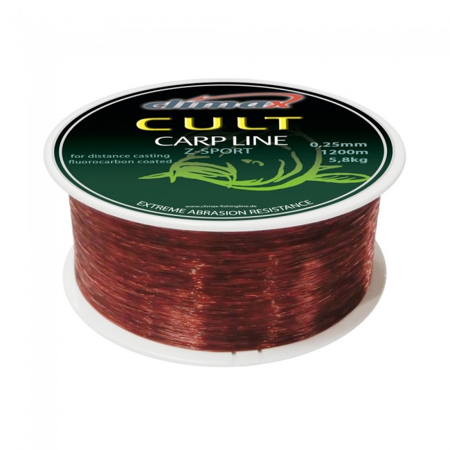 Леска Climax Cult Carp Line Z-Sport 1200m (Cooper-Brown)