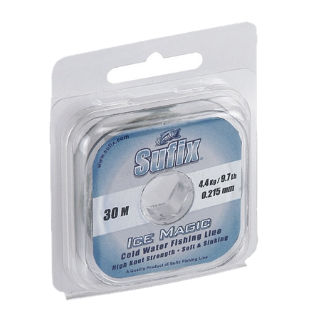 Леска зимняя Sufix Ice Magic прозрачная (блистер) 50м