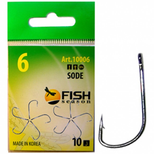 Крючок Fish Season Sode ring с ушком