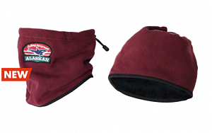 Шарф Alaskan флисовый бордовый Шарф Alaskan флисовый бордовый