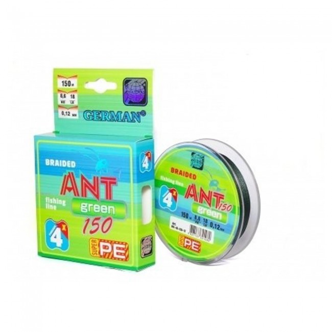 Плетенка German "ANT Green x4" 150 м