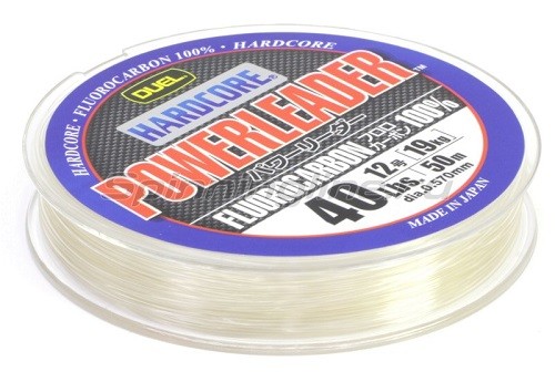 Флюорокарбон Duel Hardcore Powerleader FC Fluorocarbon 100%,50м (clear)