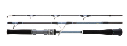 Удилище морское тревел 3-х коленное Hearty Rise Skywalker Jigging SWJ-533C/420 (Длина: 163см, Тест: max 420 г) под мультипликатор